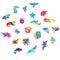 UNIDRAGON Wooden Jigsaw Puzzle Animal - Iridescent Chameleon, Medium, 26 x 33 cm