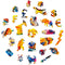 UNIDRAGON Wooden Jigsaw Puzzle Animal - Prosperous Bull - 211 pcs - Medium 25x29 cm