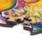 UNIDRAGON Wooden Jigsaw Puzzle Animal - Prosperous Bull - 211 pcs - Medium 25x29 cm