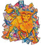 UNIDRAGON Wooden Jigsaw Puzzle Animal - Prosperous Bull - 211 pcs - Medium 25x29 cm