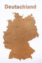 MiMi Innovations Luxury Wooden Country Map - 40.2x26 inch - Brown