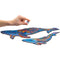 UNIDRAGON Wooden Jigsaw Puzzle Animal - Milky Whales - 268 pcs - King Size 43x27 cm