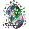 UNIDRAGON Wooden Jigsaw Puzzle Animal - Serious Panda - 215 pcs - Medium 25x33 cm