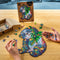 UNIDRAGON Wooden Jigsaw Puzzle Animal - Serious Panda - 215 pcs - Medium 25x33 cm