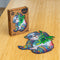 UNIDRAGON Wooden Jigsaw Puzzle Animal - Serious Panda - 215 pcs - Medium 25x33 cm