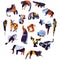 UNIDRAGON Wooden Jigsaw Puzzle Animal - Lovely Tiger - 273 pcs - King Size 30x38 cm
