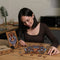 UNIDRAGON Wooden Jigsaw Puzzle Animal - Lovely Tiger - 273 pcs - King Size 30x38 cm