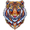 UNIDRAGON Wooden Jigsaw Puzzle Animal - Lovely Tiger - 273 pcs - King Size 30x38 cm