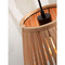 Vloerlamp Merapi - Bamboe - 57x30x150cm