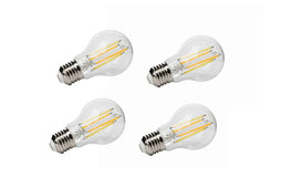 Hyundai Home - Klassieke Smart CW LED Gloeilamp - E27 - 4 stuks