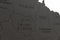 MiMi Innovations Luxury Wooden Country Map - 33.5x27.6 inch - Black