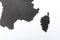 MiMi Innovations Luxury Wooden Country Map - 33.5x27.6 inch - Black