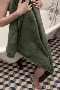 100% Cotton Plush Towel Set 4 pcs