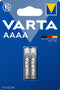 Varta 4061 Electronics AAAA-batterij 88422, fabricage nr.: 04061101402, ca. 41,5 x 8,3 mm
