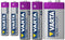 Varta 9V Lithium Batterij - 1 stuk