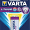 Varta 9V Lithium Batterij - 1 stuk