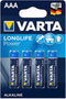 Varta AAA Maxtech Batterijen