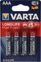 Varta AAA Maxtech Batterijen