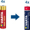 Varta AAA Maxtech Batterijen