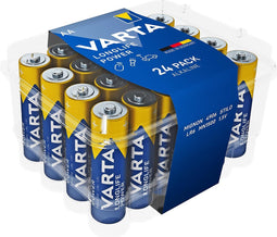 Varta batterij Longlife Power AA, pak van 24 stuks