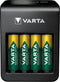 Varta Batterij oplader - LCD Plug Charger inclusief 4x AA 2100 mAh