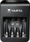 Varta Batterij oplader - LCD Plug Charger inclusief 4x AA 2100 mAh