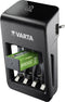 Varta Batterij oplader - LCD Plug Charger inclusief 4x AA 2100 mAh