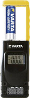 Varta Batterij Tester Digitaal - 1.2V t/m 9V - LCD-scherm - Voor Alle Batterijen