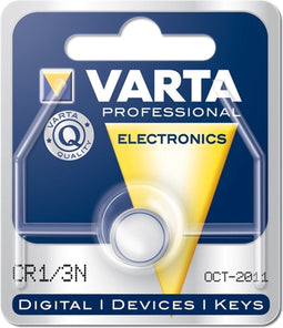 Varta CR1/3N Wegwerpbatterij Lithium