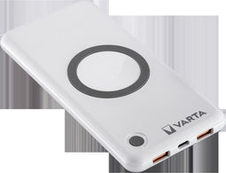 Varta Draadloze Powerbank 10000, pass-through opladen en USB-C PD-uitgang