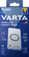 Varta Draadloze Powerbank 10000, pass-through opladen en USB-C PD-uitgang