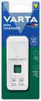 Varta Easy Mini Charger batterijenlader voor AA/AAA / wit