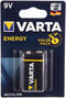 Varta Energy Alkaline batterij - 9V - blokbatterij - LR61