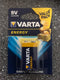 Varta Energy Alkaline batterij - 9V - blokbatterij - LR61