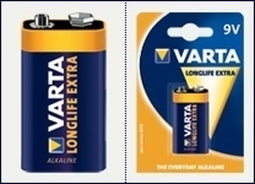 Varta Energy alkaline batterij, E-Block, 6LR61, 9V, 2-pack
