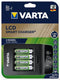 Varta LCD Smart Charger+ Batterijoplader incl. 4x AA