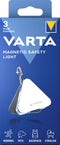 Varta LED flashlight Magnetic Safety Light 25lm, incl. 2x button cell CR2032, retail blister