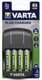 Varta Plug - Batterijoplader voor NiMH AAA (potlood) en AA (penlite)
