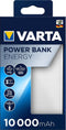 Varta Power Bank Energy Powerbank 10000 mAh - Wit