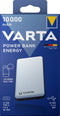 Varta Power Bank Energy Powerbank 10000 mAh - Wit