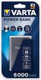 Varta Powerpack 6000 mAh Powerbank 2 USB-poort(en)