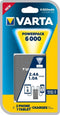 Varta Powerpack 6000 mAh Powerbank 2 USB-poort(en)