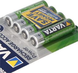 Varta Ready2Use 2600 mAh Mignon AA-batterijen 4-pack inclusief AccuCell-batterijbox
