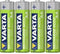 Varta Ready2Use HR06 1350 mAh Nikkel Metaal Hydride 1350mAh oplaadbare batterij/accu