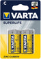 Varta Superlife C Wegwerpbatterij Zink-carbon