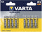 Varta Superlife R06 Aa Batterijen 8 Stuks