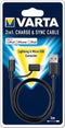 Varta USB-kabel USB-A stekker, Apple Lightning stekker, USB-micro-B stekker 1.00 m 57943101401
