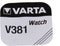Varta V381 (SR55) Zilveroxide knoopcel-batterij / 1 stuk