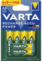 Varta V56706496 Ready2Use 4x AA + 2x AAA Oplaadbare Batterijen