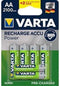 Varta V56706496 Ready2Use 4x AA + 2x AAA Oplaadbare Batterijen